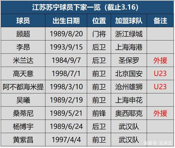 全运会足球江苏队,全运会足球江苏队队员名单