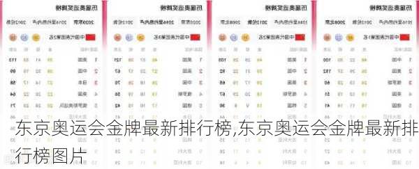 东京奥运会金牌最新排行榜,东京奥运会金牌最新排行榜图片