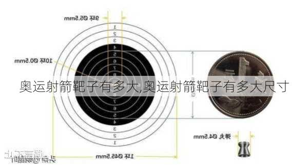 奥运射箭靶子有多大,奥运射箭靶子有多大尺寸