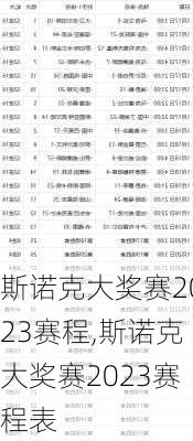 斯诺克大奖赛2023赛程,斯诺克大奖赛2023赛程表