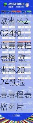 欧洲杯2024预选赛赛程表格,欧洲杯2024预选赛赛程表格图片