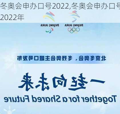 冬奥会申办口号2022,冬奥会申办口号2022年