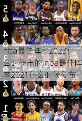 nba最佳阵容2023什么时候出的,nba最佳阵容2021什么时候公布