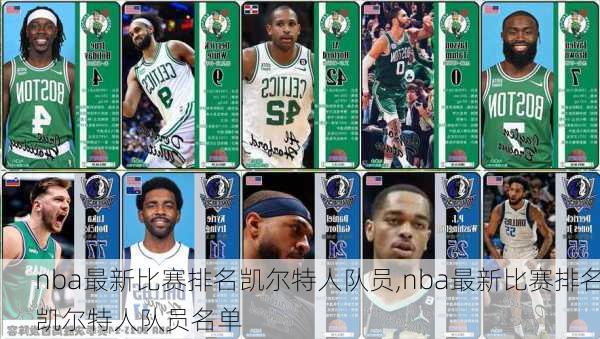 nba最新比赛排名凯尔特人队员,nba最新比赛排名凯尔特人队员名单