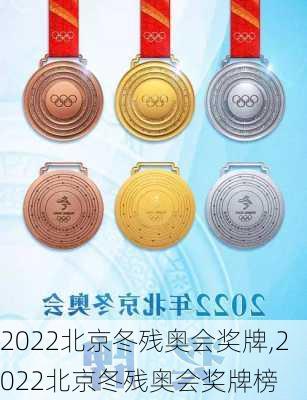 2022北京冬残奥会奖牌,2022北京冬残奥会奖牌榜