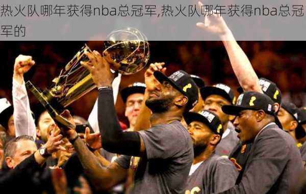 热火队哪年获得nba总冠军,热火队哪年获得nba总冠军的