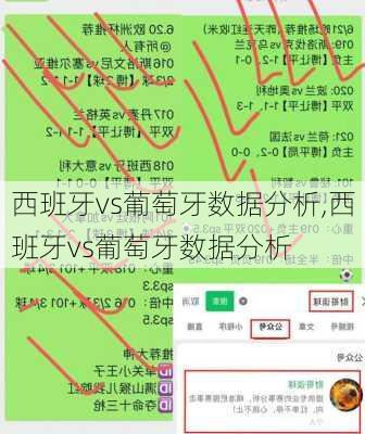 西班牙vs葡萄牙数据分析,西班牙vs葡萄牙数据分析