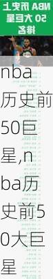 nba历史前50巨星,nba历史前50大巨星