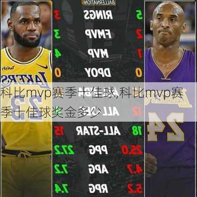 科比mvp赛季十佳球,科比mvp赛季十佳球奖金多少