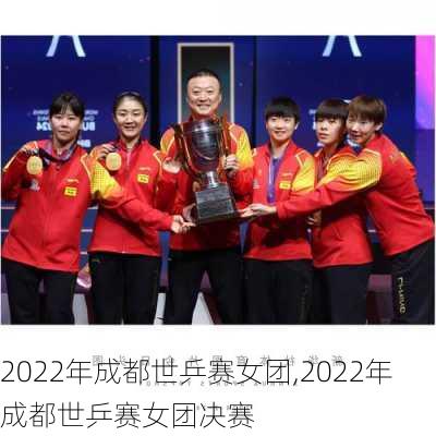 2022年成都世乒赛女团,2022年成都世乒赛女团决赛