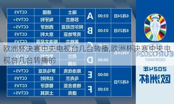 欧洲杯决赛中央电视台几台转播,欧洲杯决赛中央电视台几台转播的