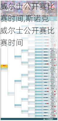 威尔士公开赛比赛时间,斯诺克威尔士公开赛比赛时间