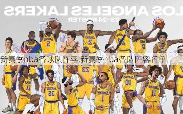 新赛季nba各球队阵容,新赛季nba各队阵容名单