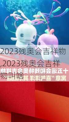 2023残奥会吉祥物,2023残奥会吉祥物叫啥