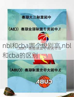 nbl和cba哪个级别高,nbl和cba的区别